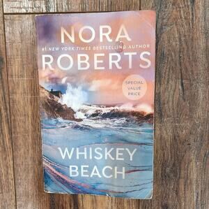 Whiskey Beach by Nora Roberts Paperback Adult Fiction Romance Paperback Novel